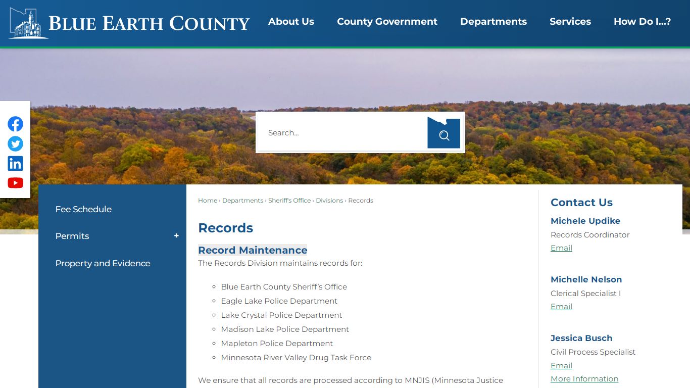 Records | Blue Earth County, MN - Official Website